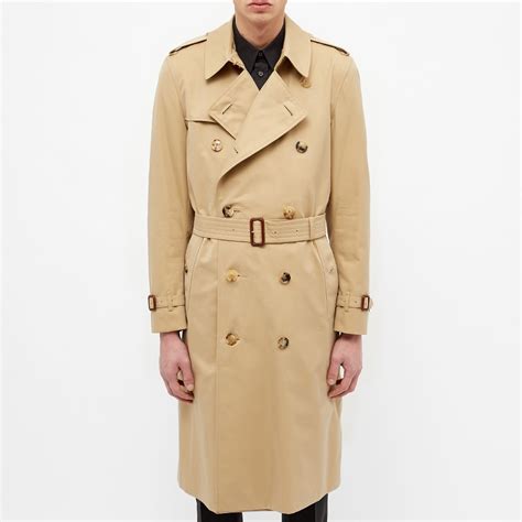 burberry kensington short trench men|burberry trench coat size guide.